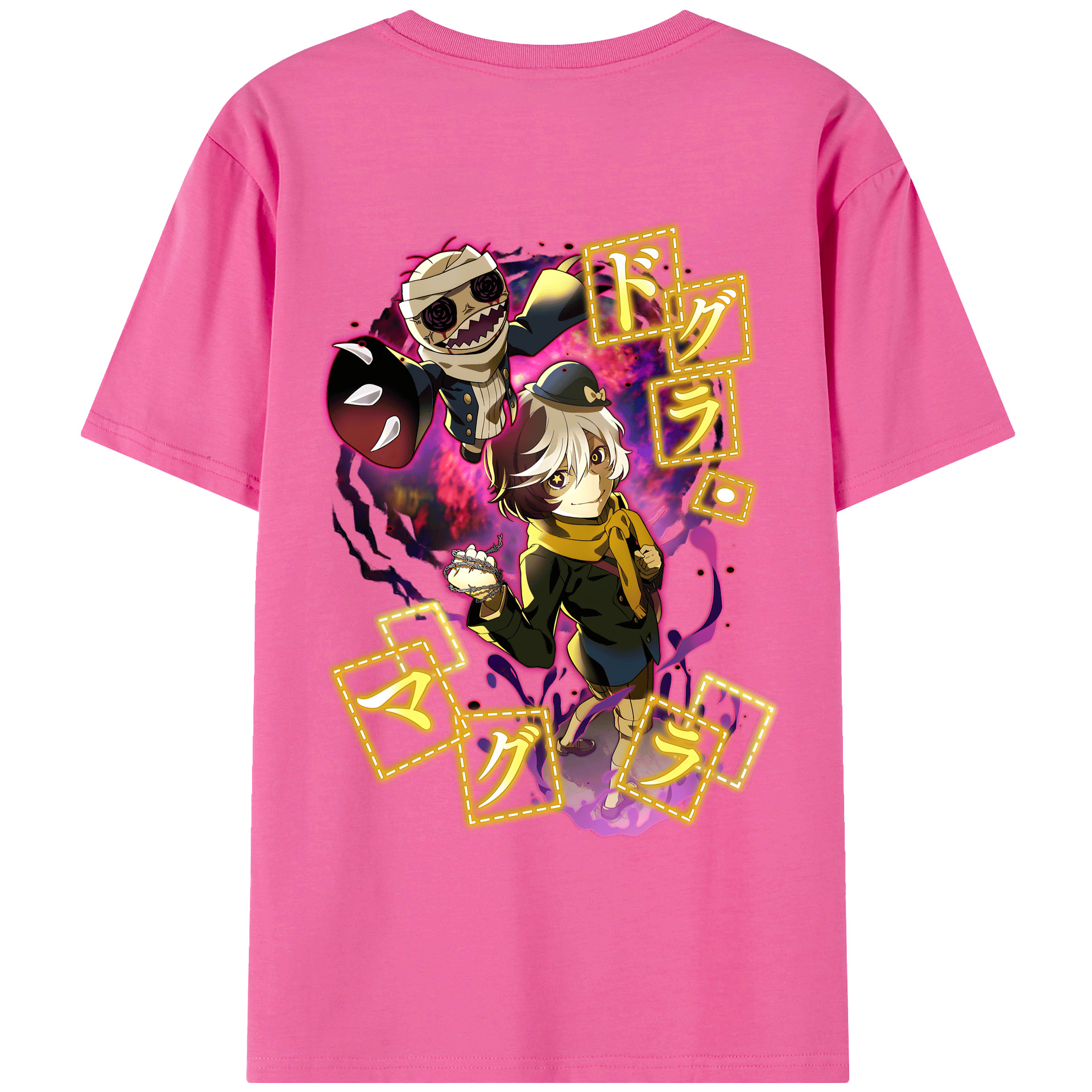 （画像用） 文豪ストレイドッグス Bungo Stray Dogs レディース半袖Tシャツ(バックプリント)